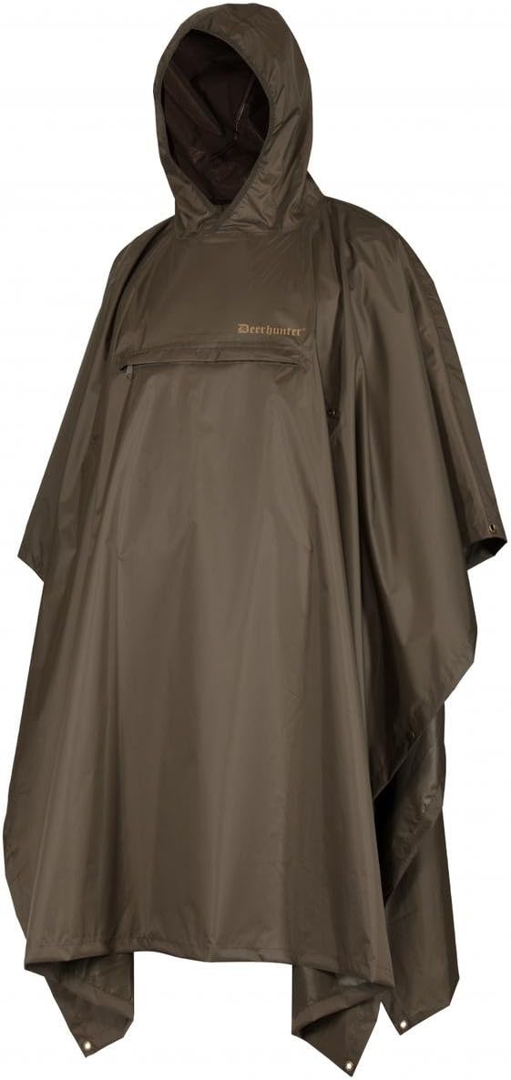 Deerhunter Survivor Regen-Poncho Timber X-Large/XX-Large/XXX-Large Grün, X-Large/XX-Large/XXX-Large
