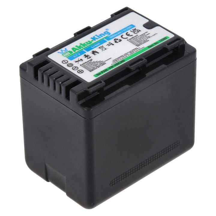 Akku-King Akku kompatibel mit Panasonic VW-VBK360 - Li-Ion 3560mAh - für HCV10, HCV100, HCV500, HCV7