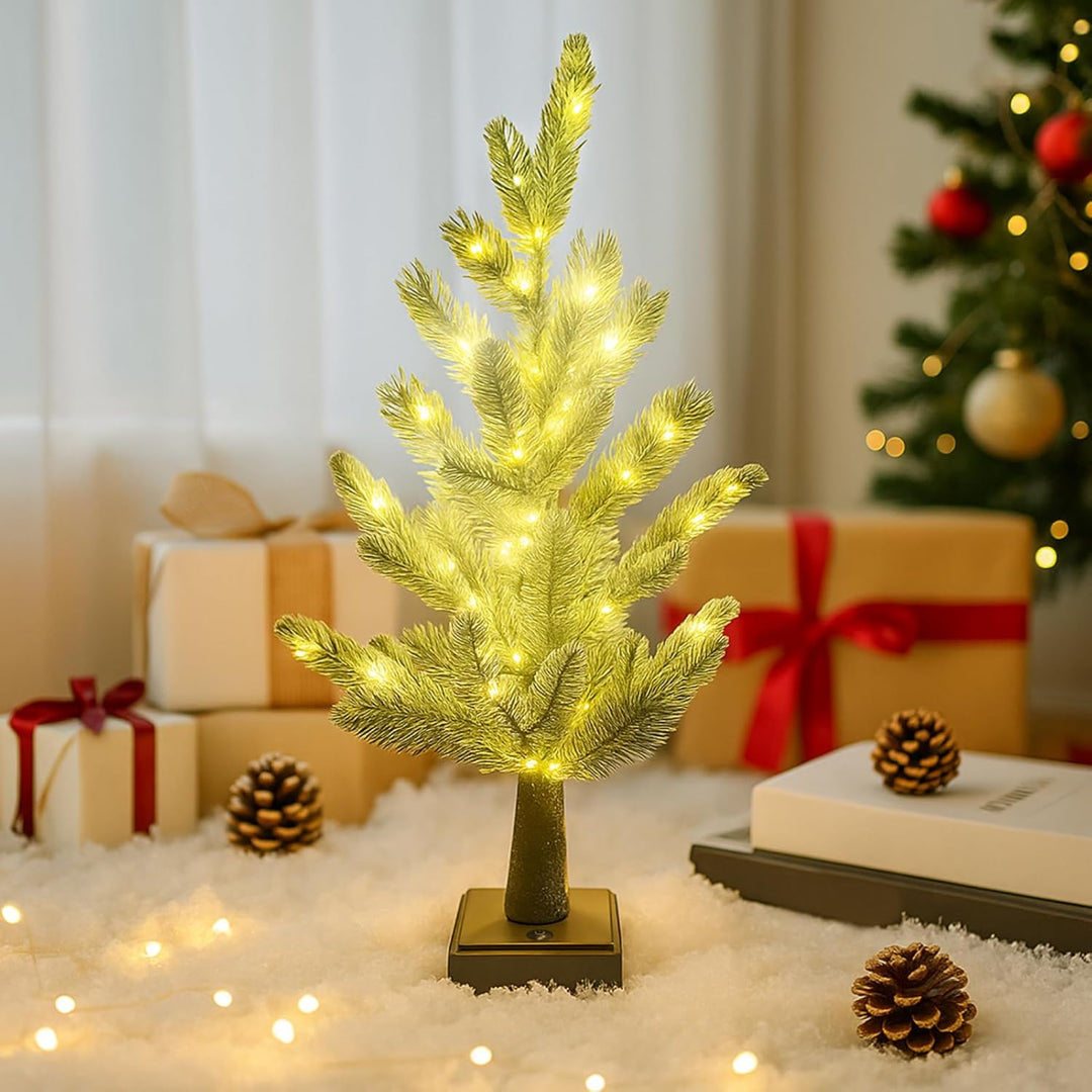 Weihnachtsdeko Lichterbaum Für Innen Weihnachtsbaum mit 60 LEDs & Timer, Weihnachten deko LED Baum L