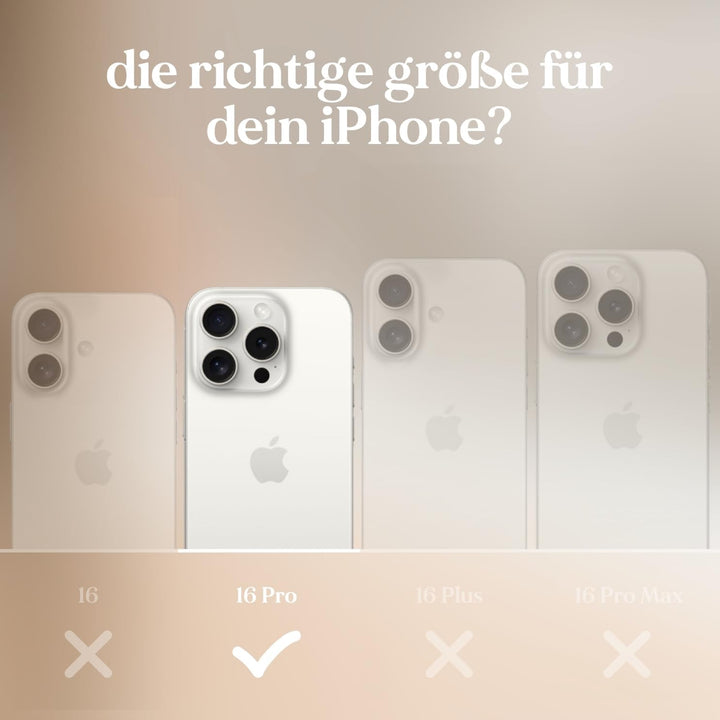 Woodcessories - Change Case, Nachhaltige Handykette abnehmbar kompatibel mit iPhone 16 Pro Hülle mit