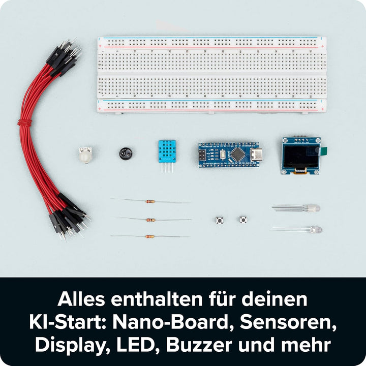 FRANZIS 67236 - Mach's einfach - Maker Kit Programmieren Lernen mit KI