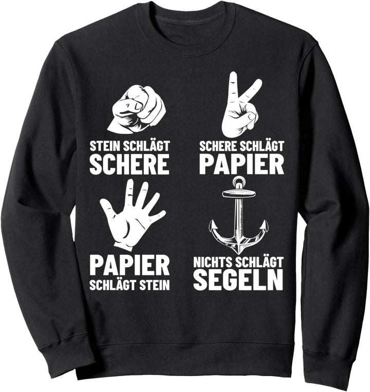 Segel Kleidung Segler Bekleidung Segeln Wassersport Sweatshirt