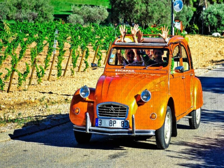 CALVENDO Puzzle Citroën 2CV - die Ente - 1000 Teile Foto-Puzzle für glückliche Stunden, 1000 Teile
