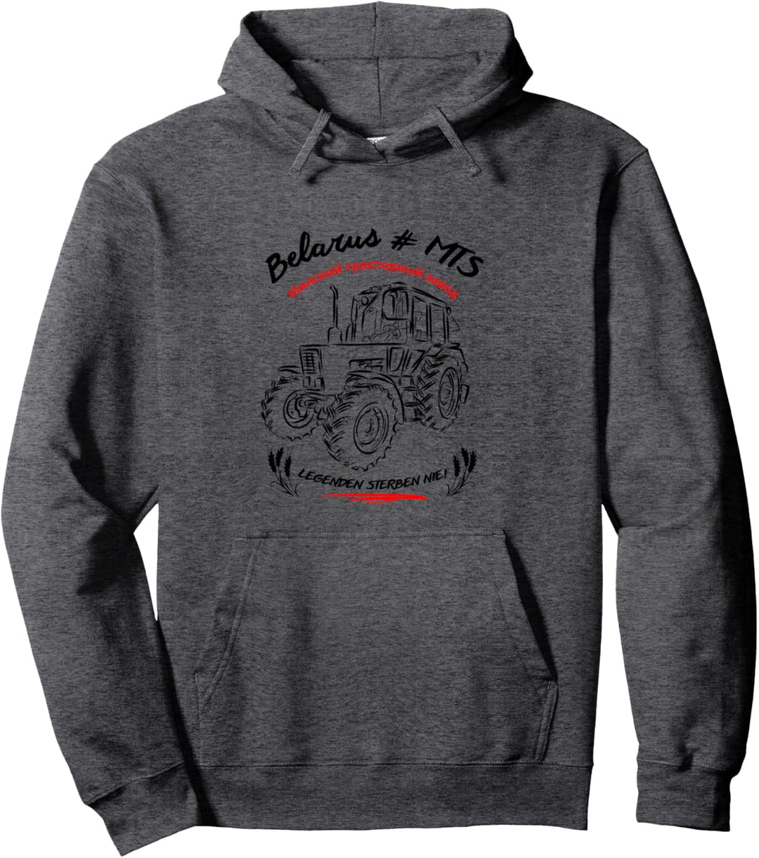 Belarus MTS//Legenden sterben nie. Ostalgie Landmaschinen Pullover Hoodie