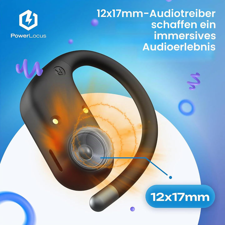 PowerLocus Jumpy Kabellose Bluetooth-Ohrhörer für Kinder