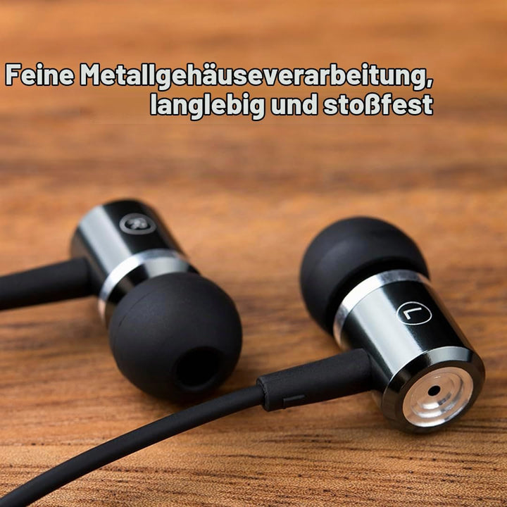 Kabel kopfhörer mit Noise-Canceling-Stereo-Bass klarer Anruf Wired Earbud | Typ-C &amp;3.5mm Plug geräus