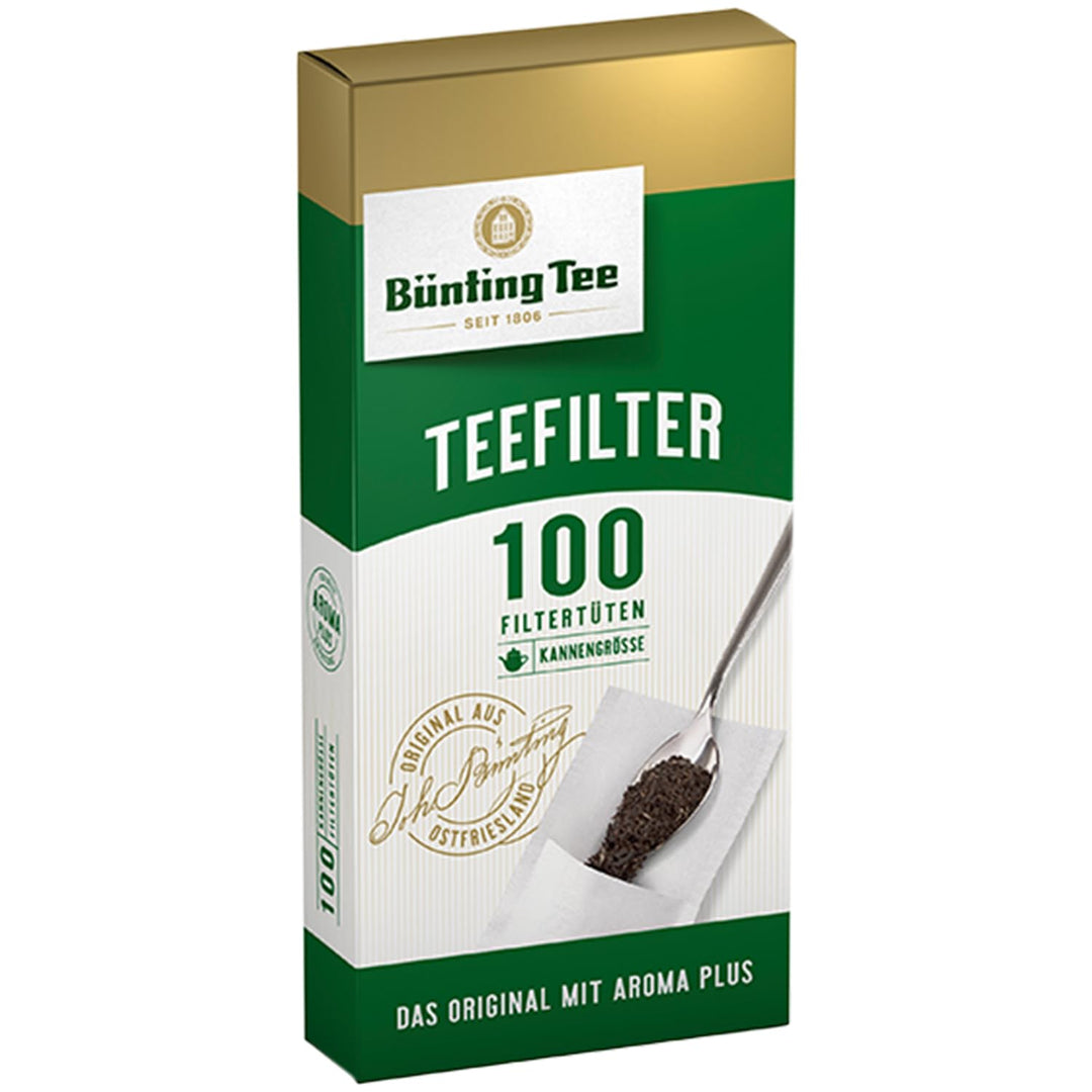 1000 x Bünting Tee - Teefilter / Kannenfilter (mit praktischer Anfasslasche)