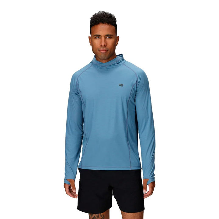 Outdoor Research Men's Echo Hoodie – Quick Drying Active Hooded Sweatshirt XXL Olympic, XXL Olympic