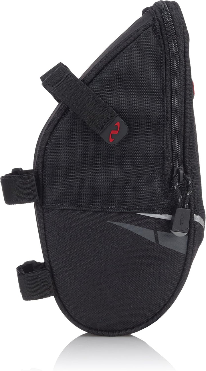 Norco Fahrradtasche Utah Satteltasche, Schwarz, 25 x 12 x 8 cm, 1.5 Liter, 0256N