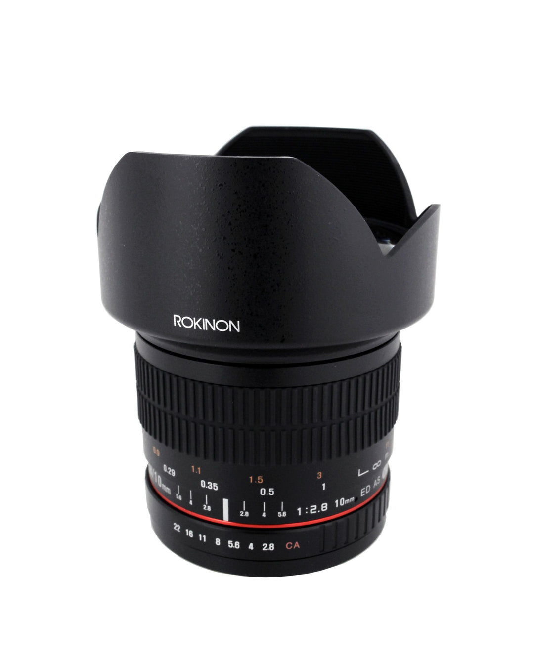 Rokinon 10 mm F2.8 ED AS NCS CS Ultra-Weitwinkelobjektiv Canon EF-S Typ für Canon Digital SLR Kamera
