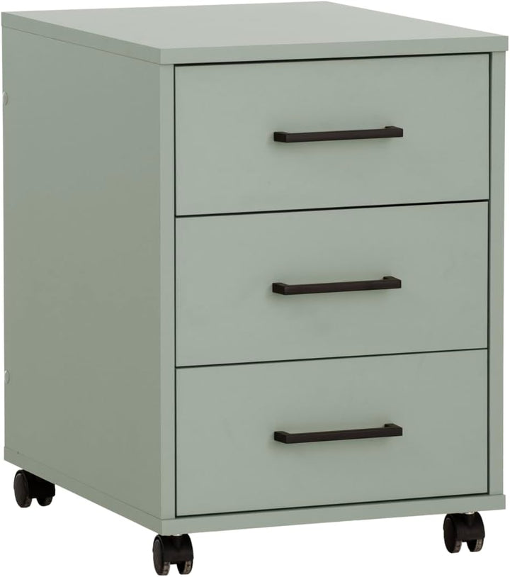 Schildmeyer Rollcontainer Ruby 158171, Pistazie, 40 x 50 x 57 cm, Pistazie