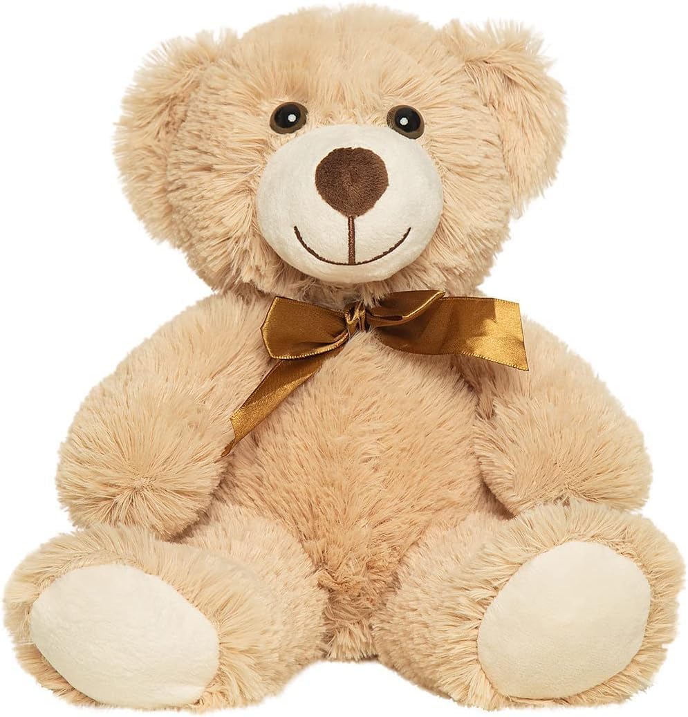 Teddybär gefülltes Tier Plüschtier Geschenk für Kind Freundin, 13.5 Zoll gefüllte Bären für Weihnach
