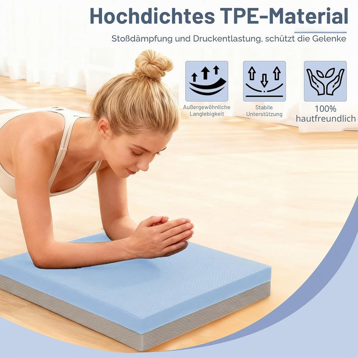 Balance Pad 2er-Sets, 40x33cm Balancekissen Rutschfest, Balance Pad Pferd für Gleichgewicht, Stabili