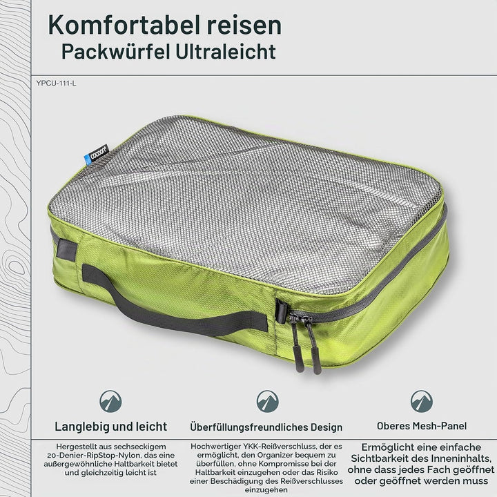 Cocoon Packing Cube Ultralight Grösse L olive green Olive Green Gross, Olive Green Gross