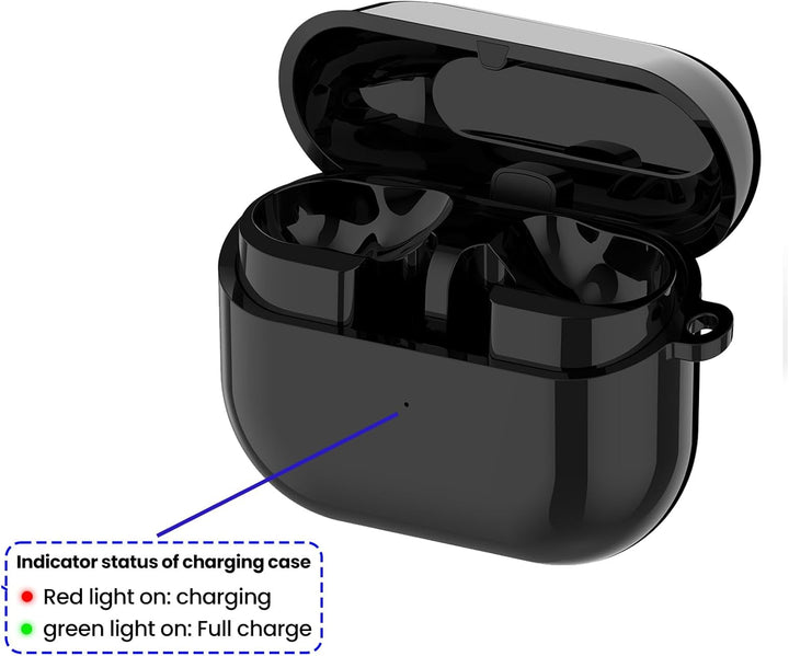 Ladekoffer Kompatibel für Samsung Galaxy Buds 3 Pro ladecase, Ersatz-Ladebox, Ohrhörer-Ladehülle für