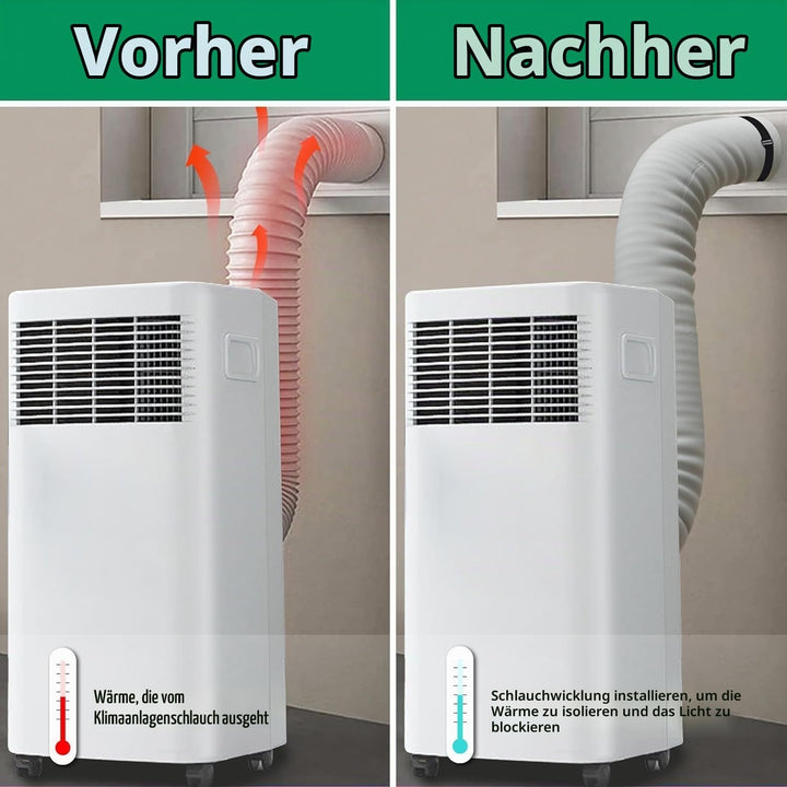 150X50CM Schlauchabdeckung für tragbare Klimaanlagen - AC-Schlauchabdeckung- waschbare Klimaanlagen-