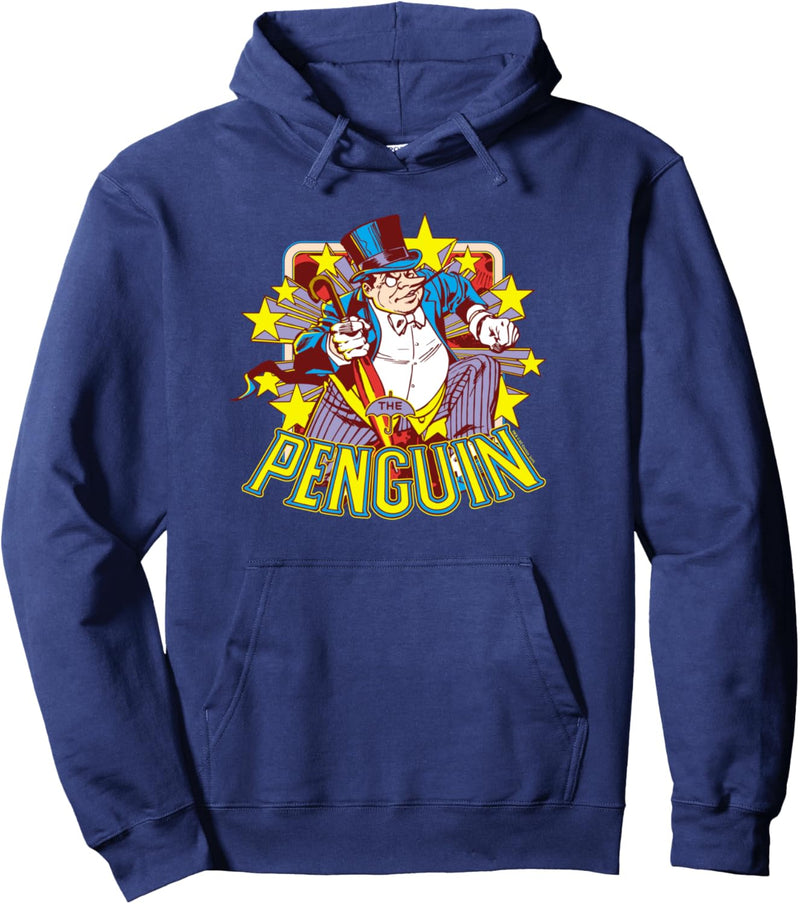 Batman Penguin Stars Pullover Hoodie