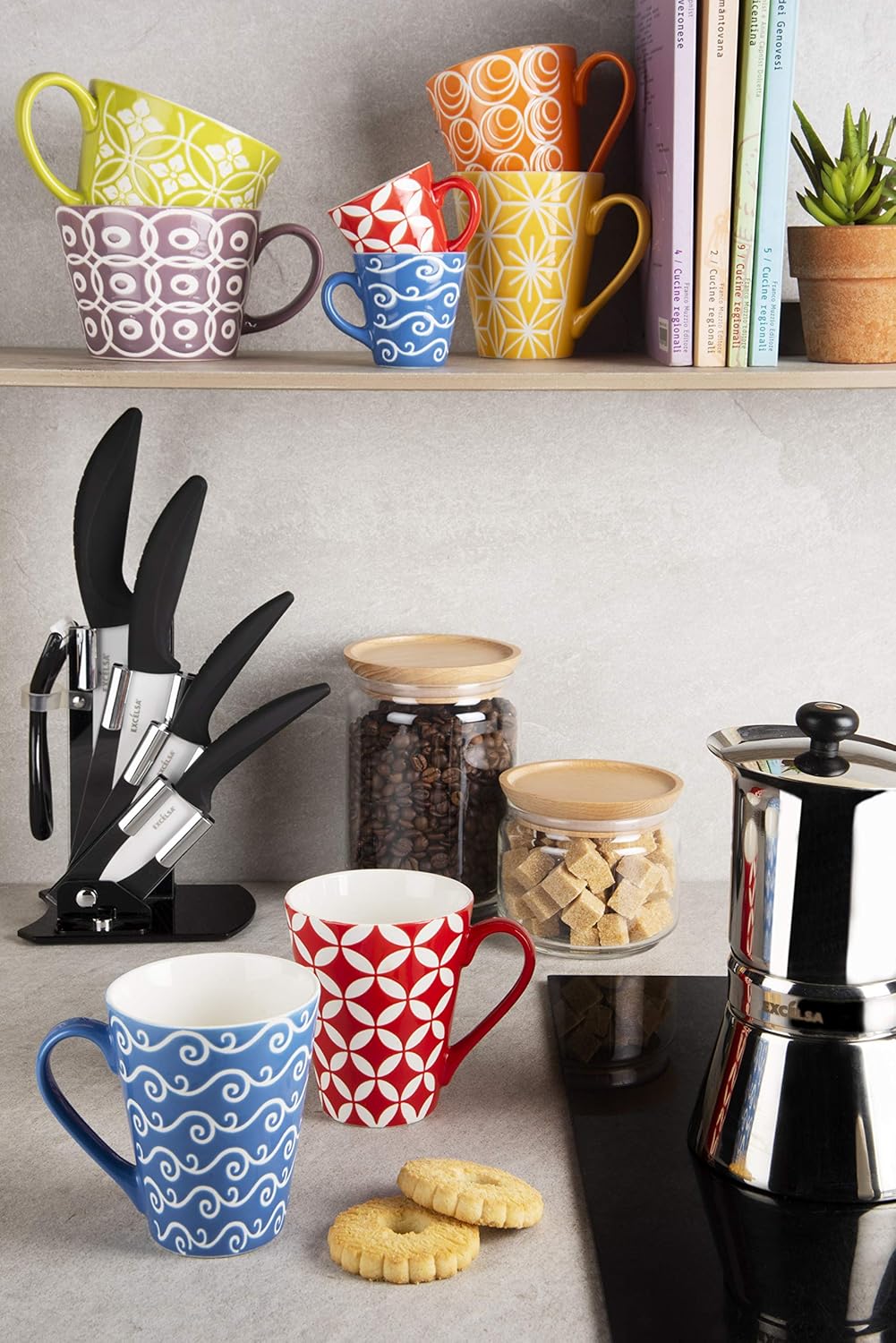 Excelsa Brunch Time Becher 6er Set