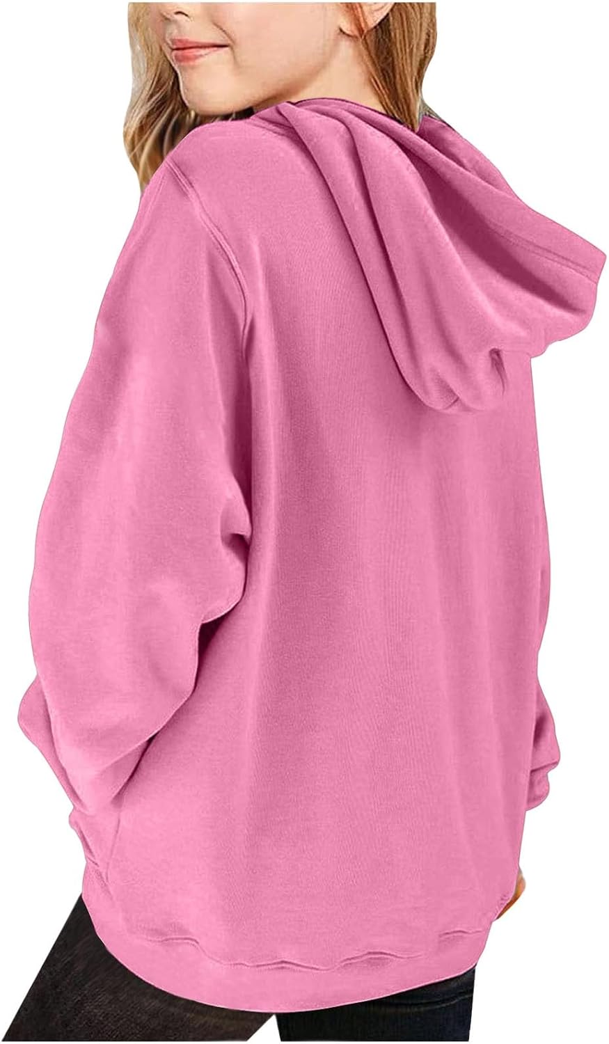 Hoodie Mädchen Pullover Valentinstags Kapuzenpullover Casual Loose Sweatshirt Weiche Bequem Klamotte