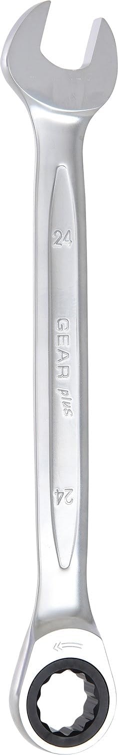 KS Tools 503.4224 GEARplus Ratschenringmaulschlüssel, 24mm, Farbe, 24mm