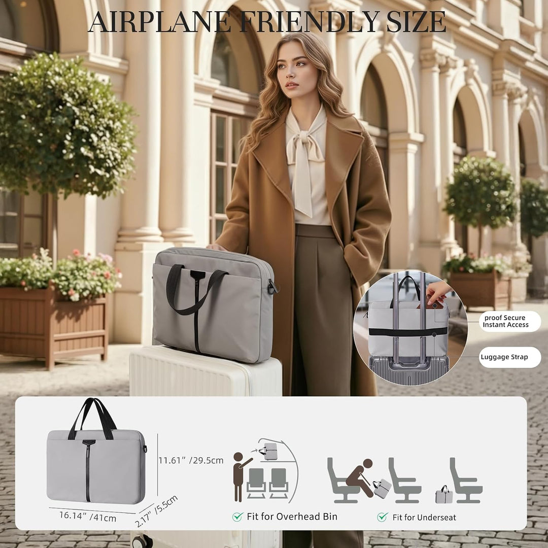 Timeet Laptoptasche 17 Zoll mit Abnehmbarem Schultergurt 360°-Schutz 17 3 Zoll Laptop Tasche Arbeits