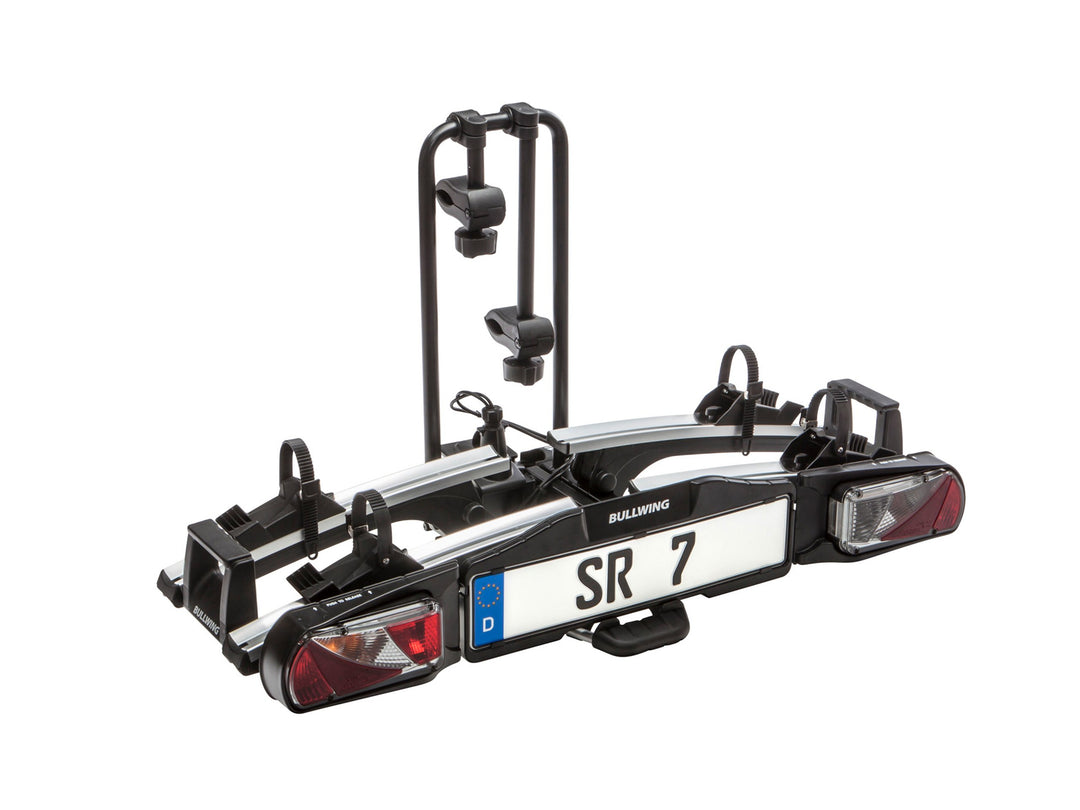 Bullwing SR7 Fahrradträger für Anhängerkupplung für E-Bikes geeignet mit Schnellverschluss,zusammenk