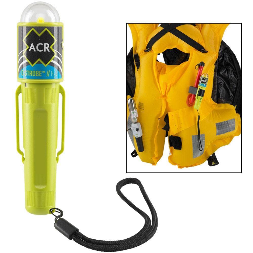 ACR Electronics C-Strobe™ H2O, LED Life Jacket Emergency Signal w/Clip