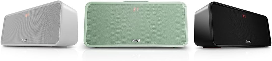Teufel BOOMSTER 4 Robuster Bluetooth Lautsprecher mit 2.1-Stereo-System Soundsystem DAB+ und FM-RDS-