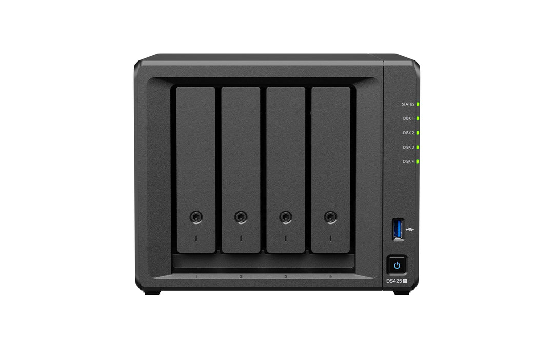 Synology DS425+ 24TB Synology HAT3300-6T 4 Bay Desktop NAS