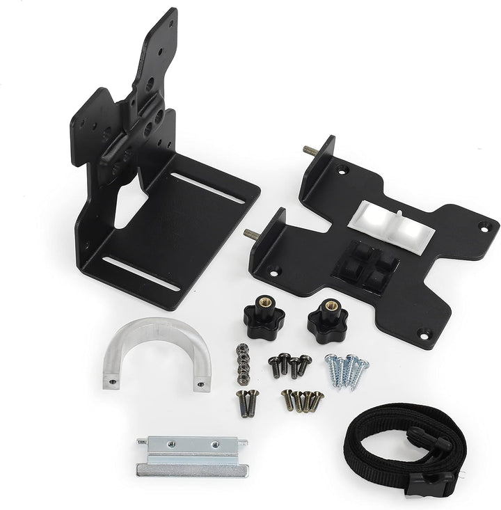 Ergotron Thin Client Mount - Montageset (Halter, Befestigungsmaterial, Gurt) für PC - Schwarz - Mast