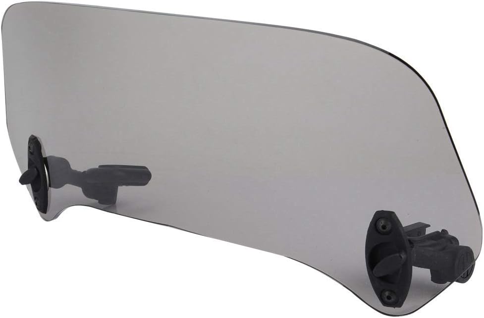 EVGATSAUTO Motorrad Windschutzscheibe, Universal Motorcycle Modified Windschutzscheibe Spoiler Lufta