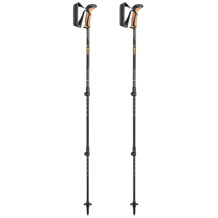 LEKI Khumbu Lite Trekking Poles - Aluminum Collapsible Lightweight Walking Poles for Hiking anthrazi
