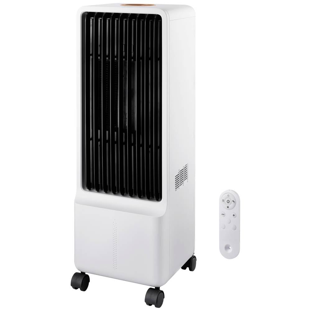 sygonix Luftkühler 50 W (L x B x H) 272 x 270 x 795 mm Weiss mit Fernbedienung, Oszillierend, Timer,