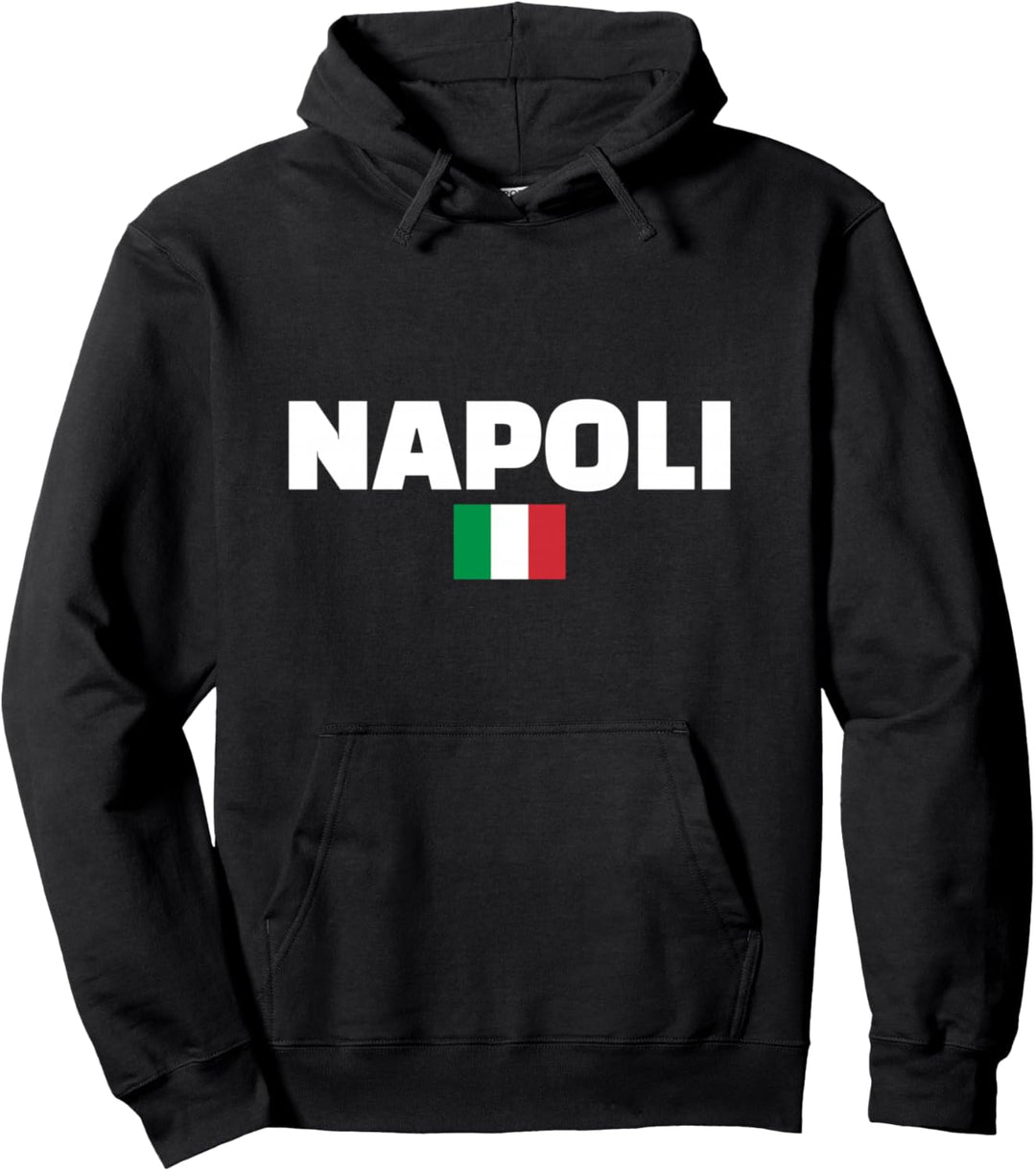 Napoli Italien Italienische Flagge Italiener Pullover Hoodie