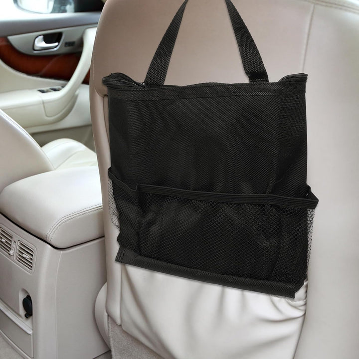 SHINEOFI 2 Stück Auto Kühltasche Kühltasche aus Oxford Stoff Schwarz Auslaufsicher mit Abnehmbarem S
