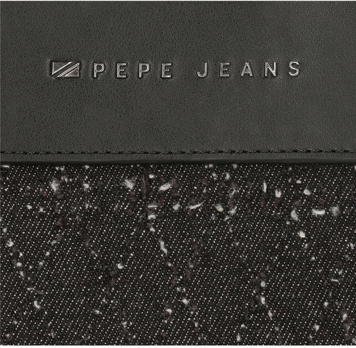 Pepe Jeans Daila Geldbörse schwarz Baumwolle, Polyester und PU. Tasche, Tasche
