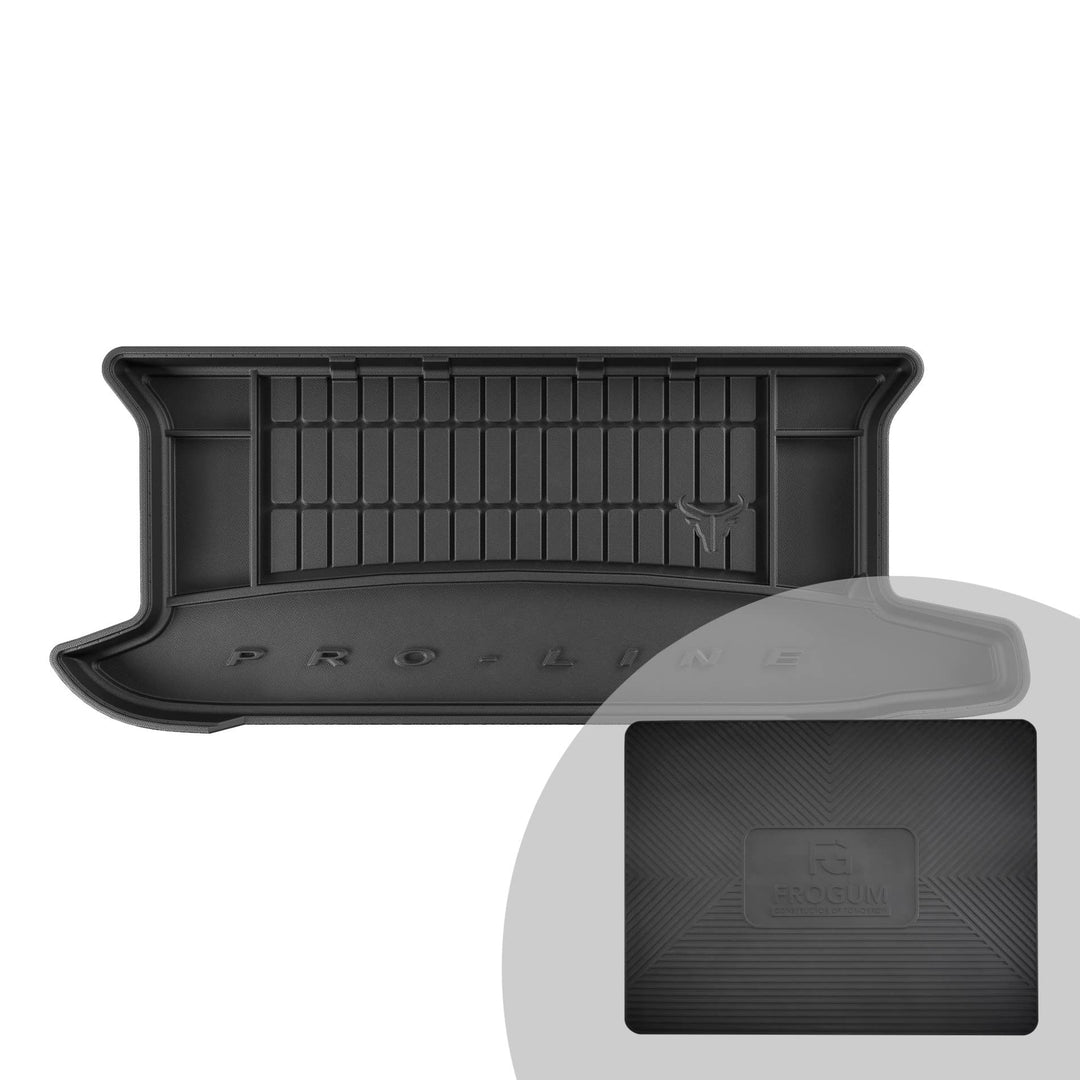 FROGUM ProLine 3D Gummimatte Exklusive Auto Kofferraummatte Kofferraumwanne für Toyota Yaris II 2005