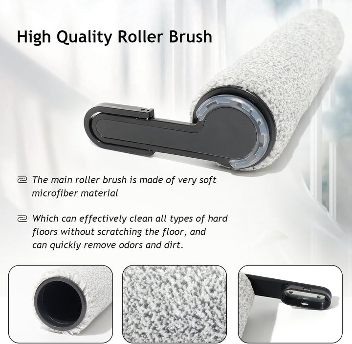Rollenbürste + Filter Ersatzteile für Tineco Floor One Stretch S6 Nass- und Trockensauger, Zubehör-S