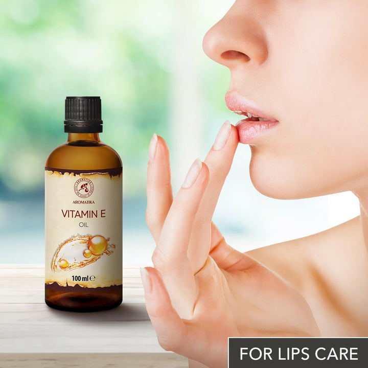 Vitamin E Öl 100ml - Natürlich - Reich an Vitamin E - Vitamin E Oil - Pflege für Gesicht - Körperpfl