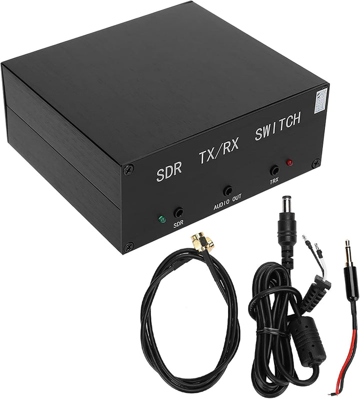 LiebeWH Conmutador TR SDR Transceptor Compartidor de Antena 100W DC-160MHz Carcasa Aleación Aluminio