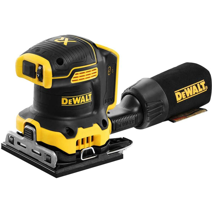 DeWalt DCW200 18V XR Brushless 1/4" Exzenterschleifer (nur Gehäuse) Einzelbett, Einzelbett