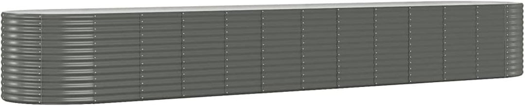 Tidyard Pflanzkübel Hochbeet Gemüsebeet Pflanzbeet Frühbeet Garten Pflanzkasten Metall Pflanzbeet Bl