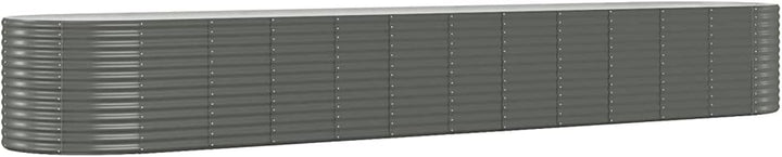Tidyard Pflanzkübel Hochbeet Gemüsebeet Pflanzbeet Frühbeet Garten Pflanzkasten Metall Pflanzbeet Bl