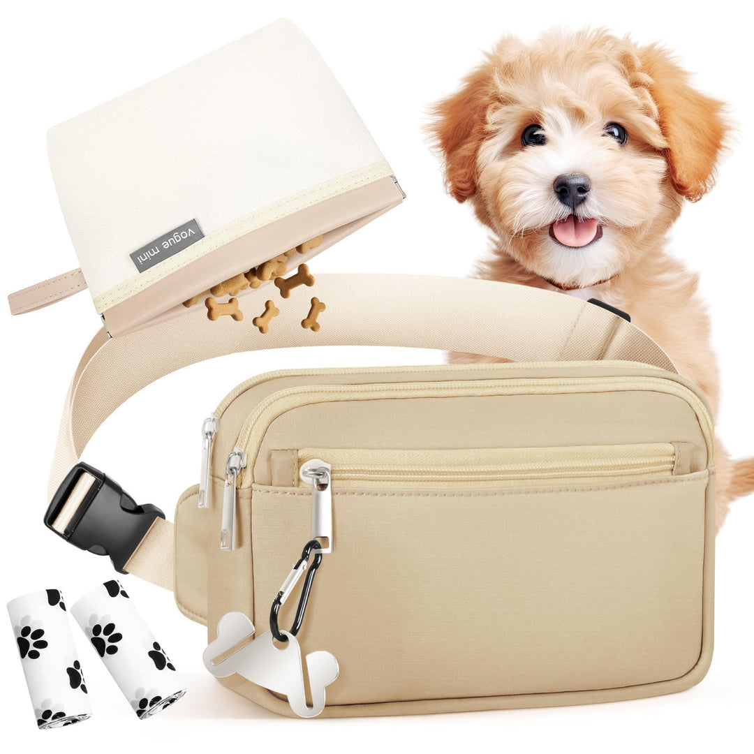 Leckerlitasche für Hunde, Praktischer Gassi Tasche Hund für Hundetraining, Multifunktionaler Leckerl