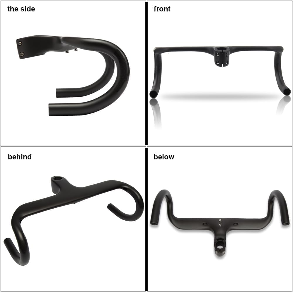 RXL SL carbon lenker rennrad drop lenker rennrad carbon 420x100mm Carbon Integrierte Lenker 1-1/8' U