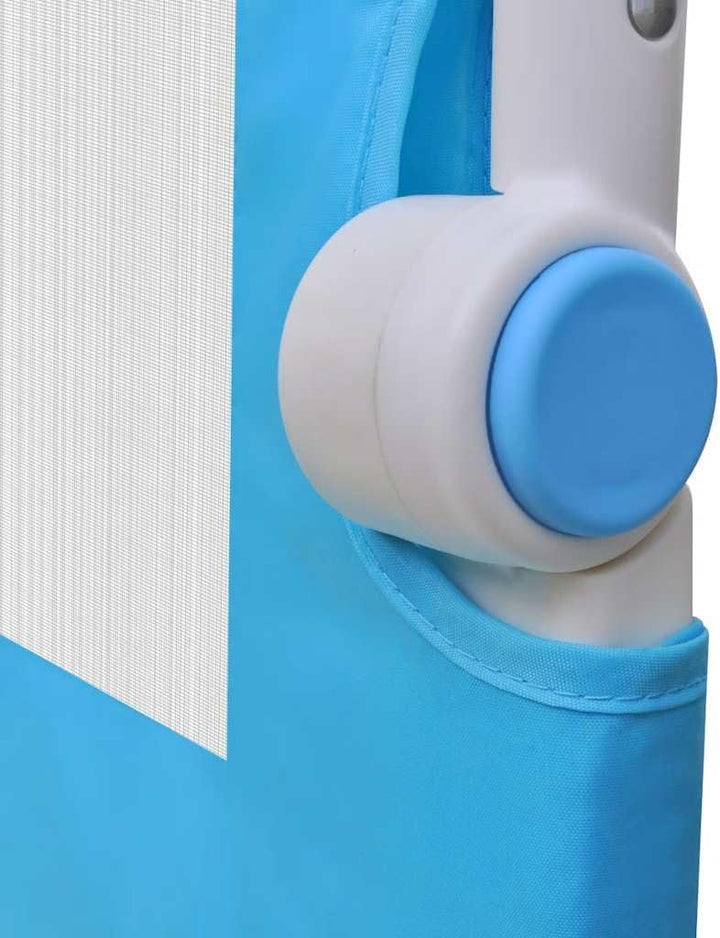 vidaXL 2x Bettschutzgitter Blau 102cm Bettgitter Kinderbettgitter Kinderbett 102 x 42 cm Blau, 102 x