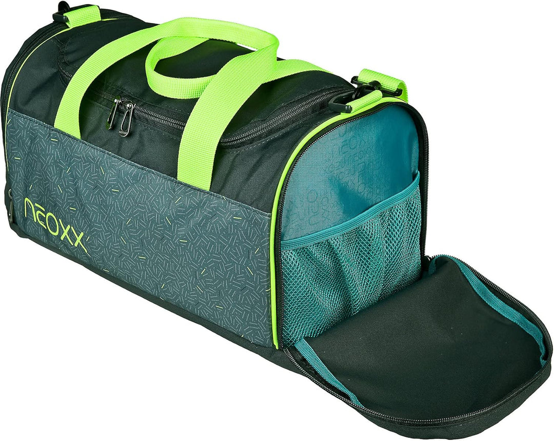neoxx - Champ Sporttasche - Tasche aus recycelten PET-Flaschen - ideal für Sport und Schule BOOM, BO