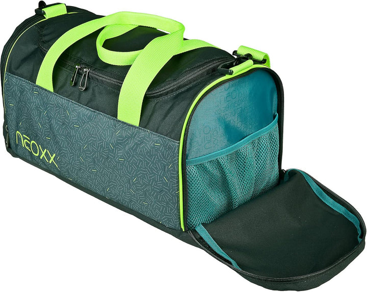 neoxx - Champ Sporttasche - Tasche aus recycelten PET-Flaschen - ideal für Sport und Schule BOOM, BO