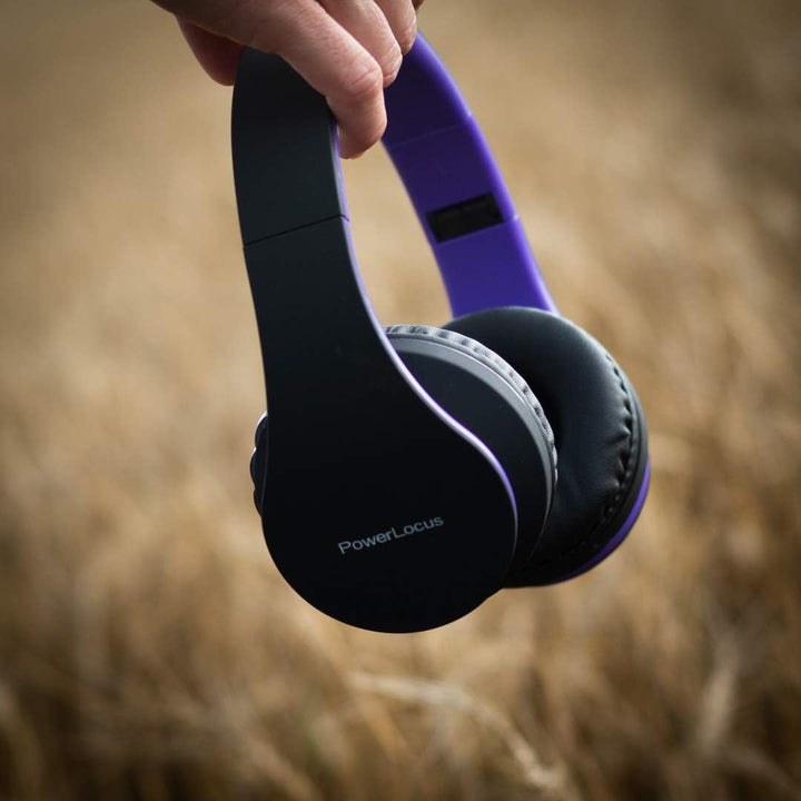 PowerLocus P1 Bluetooth Kopfhörer Kabellos, Wireless 5.0 Bluetooth Kopfhörer Over-Ear, Over Ear Kopf
