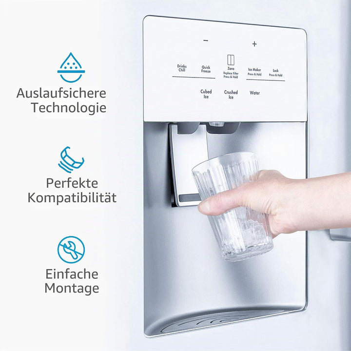 3 x AQUACREST 257760 Kühlschrank Wasserfilter, Kompatibel mit CNRAH-257760 125950 NR-B53V1 NR-B53V1-